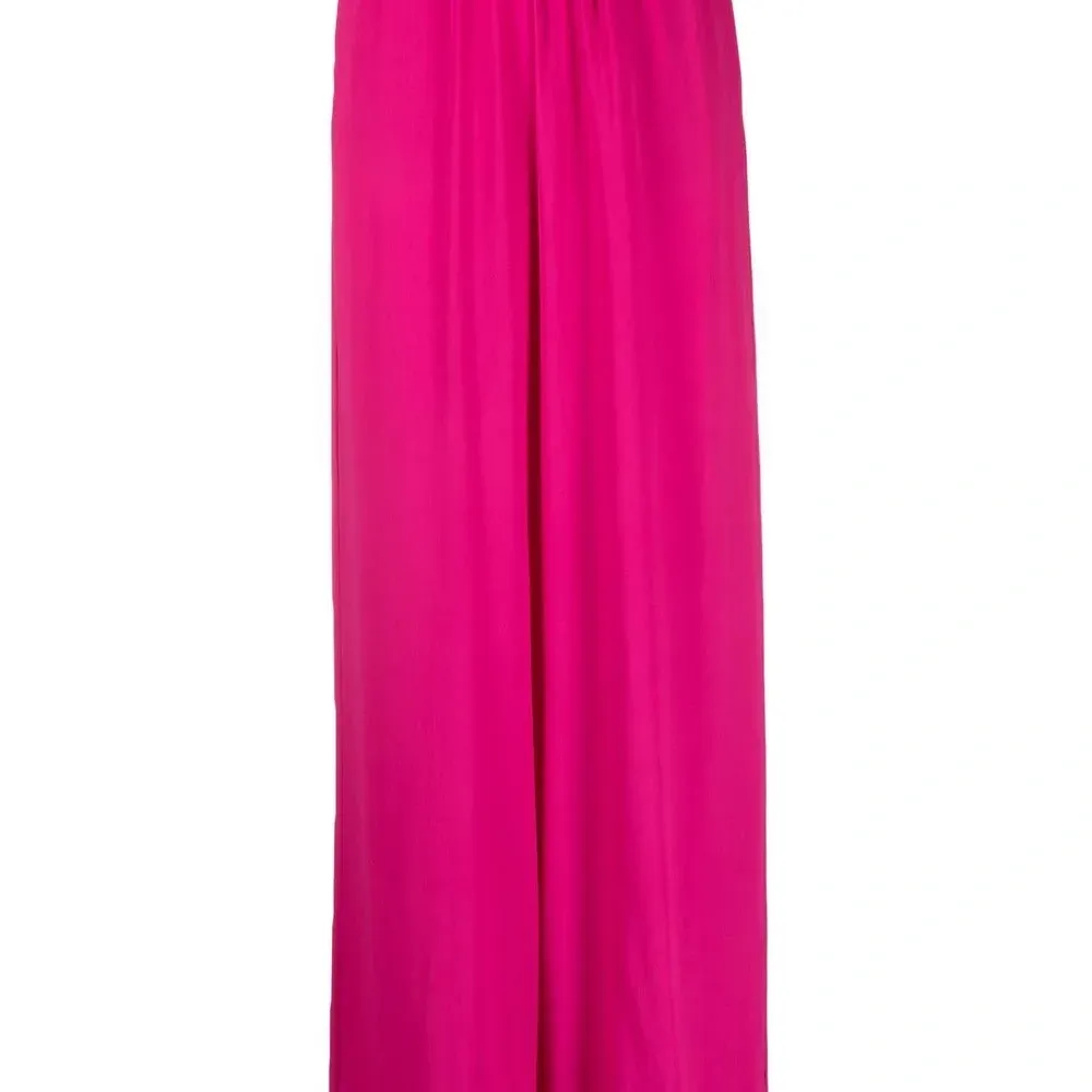 Широкие брюки с эластичным поясом