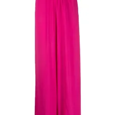 Широкие брюки с эластичным поясом