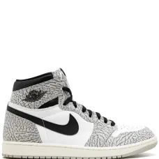 Кроссовки Air Jordan 1 High OG White Cement