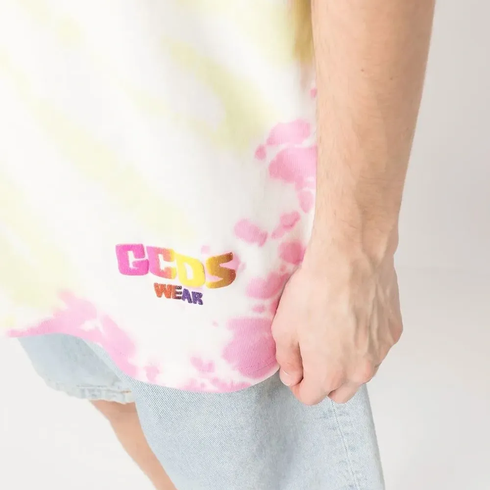 Футболка с принтом тай-дай