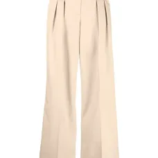 Широкие брюки со складками Широкие брюки со складками