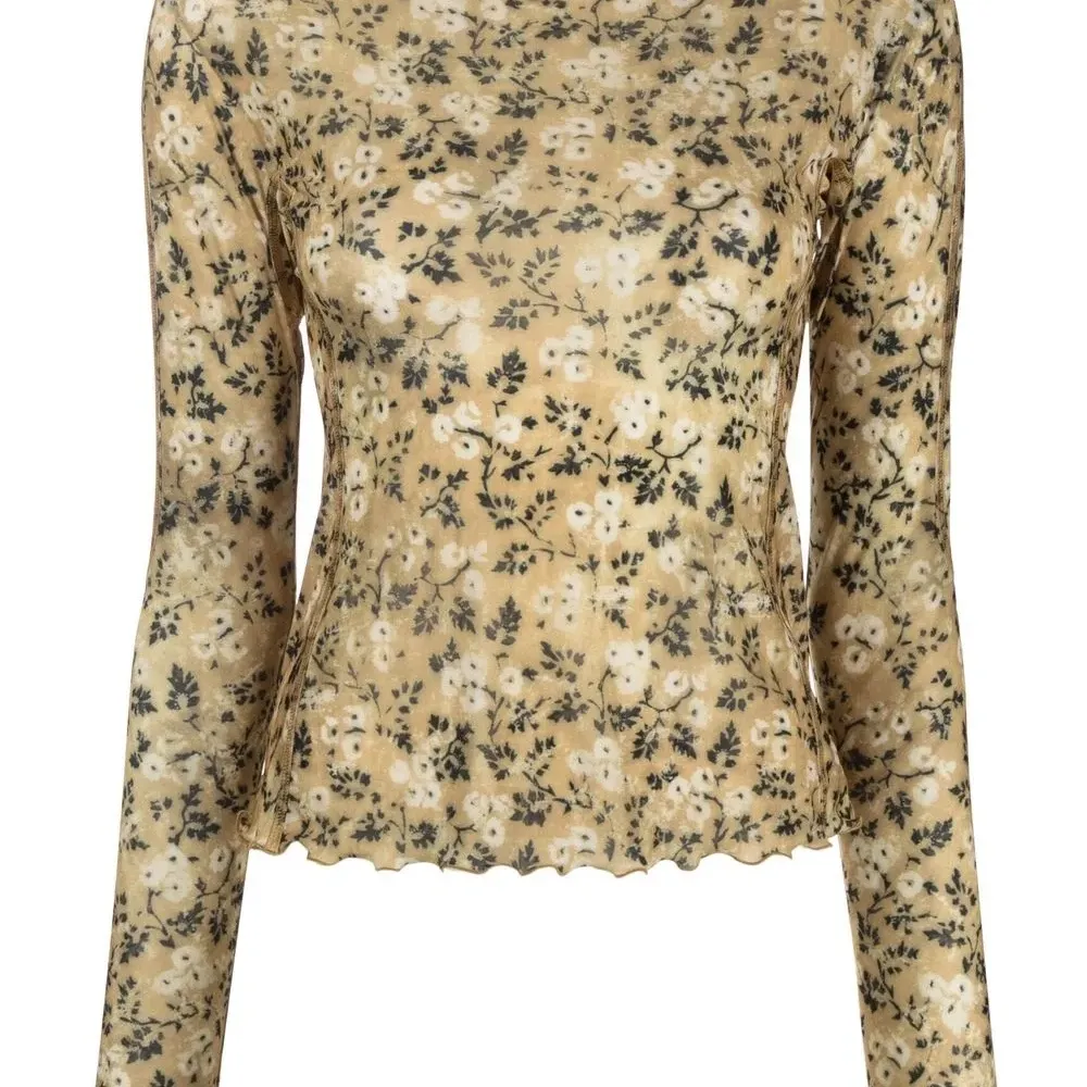 Полупрозрачный топ Halcyon