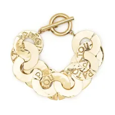 Браслет с гравировкой логотипа