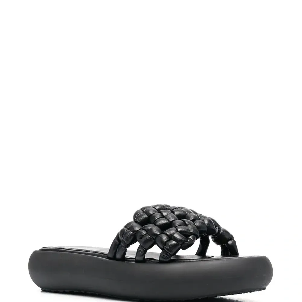 Шлепанцы на платформе