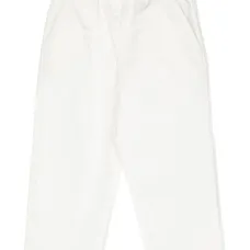 Брюки прямого кроя с эластичным поясом Брюки прямого кроя с эластичным поясом