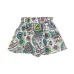 Шорты с эластичным поясом и принтом пейсли