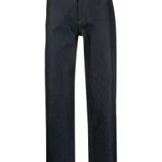 Прямые джинсы средней посадки