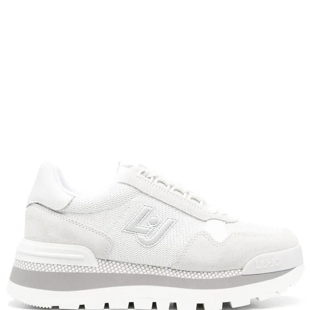 Кроссовки со вставками