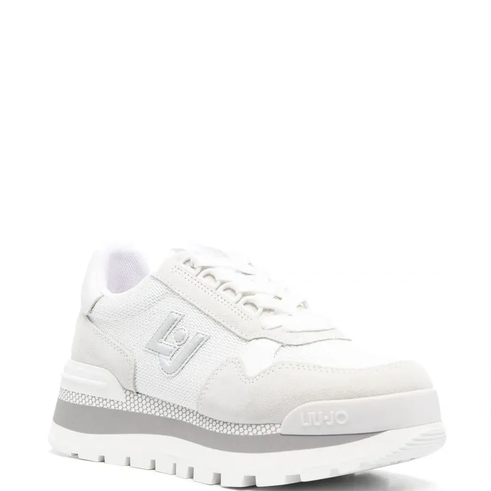 Кроссовки со вставками