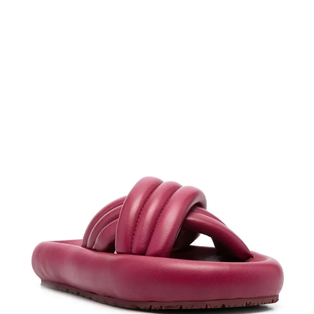 Шлепанцы на платформе