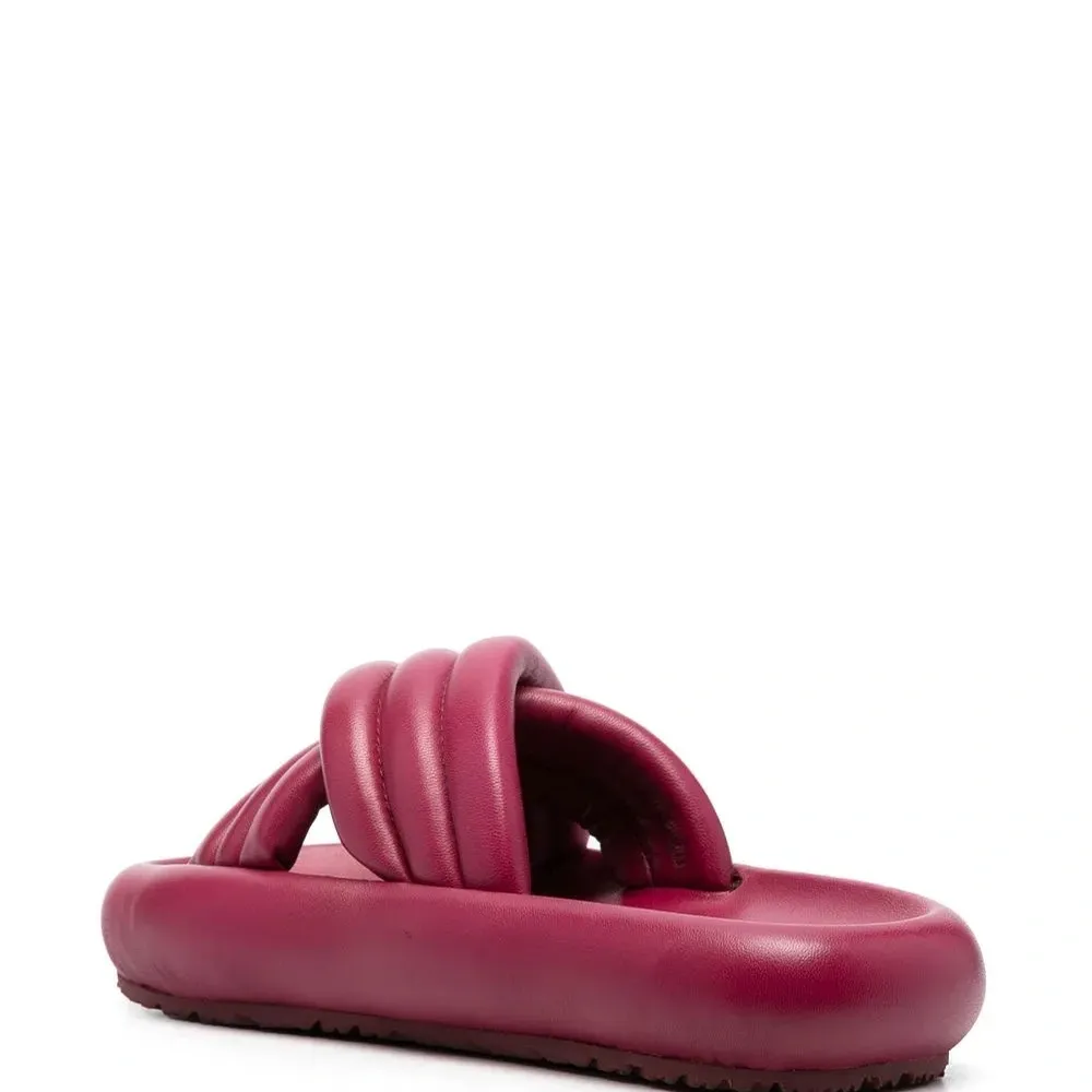 Шлепанцы на платформе