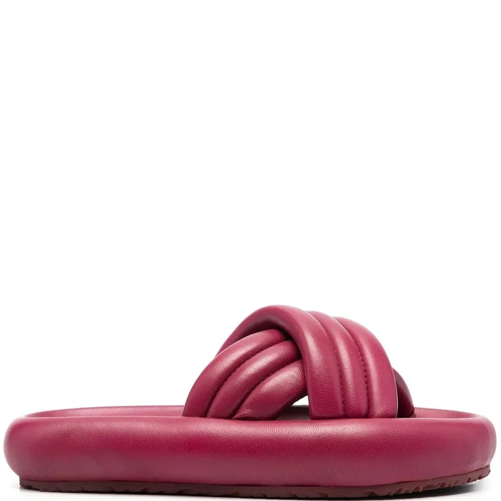 Шлепанцы на платформе