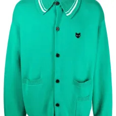 Кардиган с нашивкой-логотипом