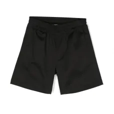 Шорты с эластичным поясом и нашивкой-логотипом