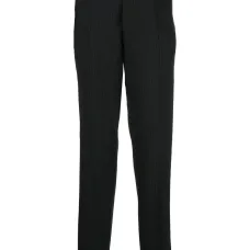 Брюки строгого кроя в тонкую полоску