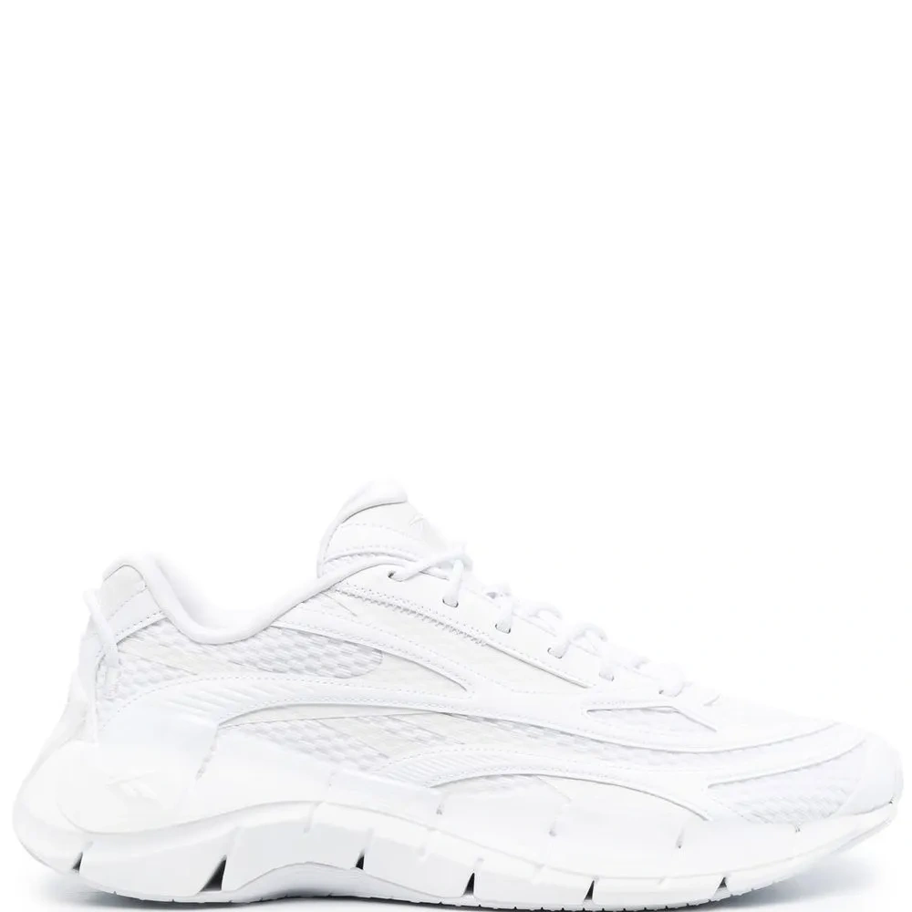 Кроссовки с фактурной вставкой