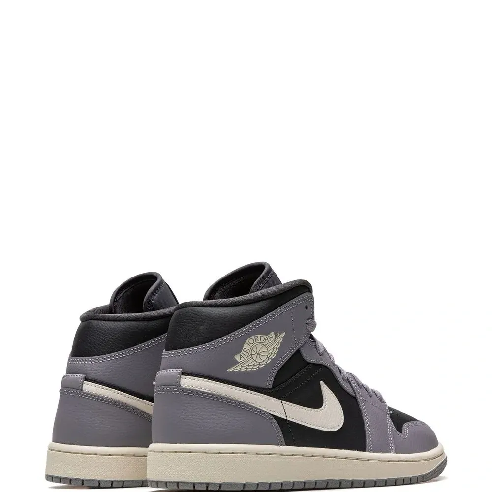 Кроссовки Air Jordan 1 Mid Cement Grey