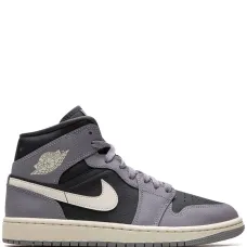 Кроссовки Air Jordan 1 Mid Cement Grey