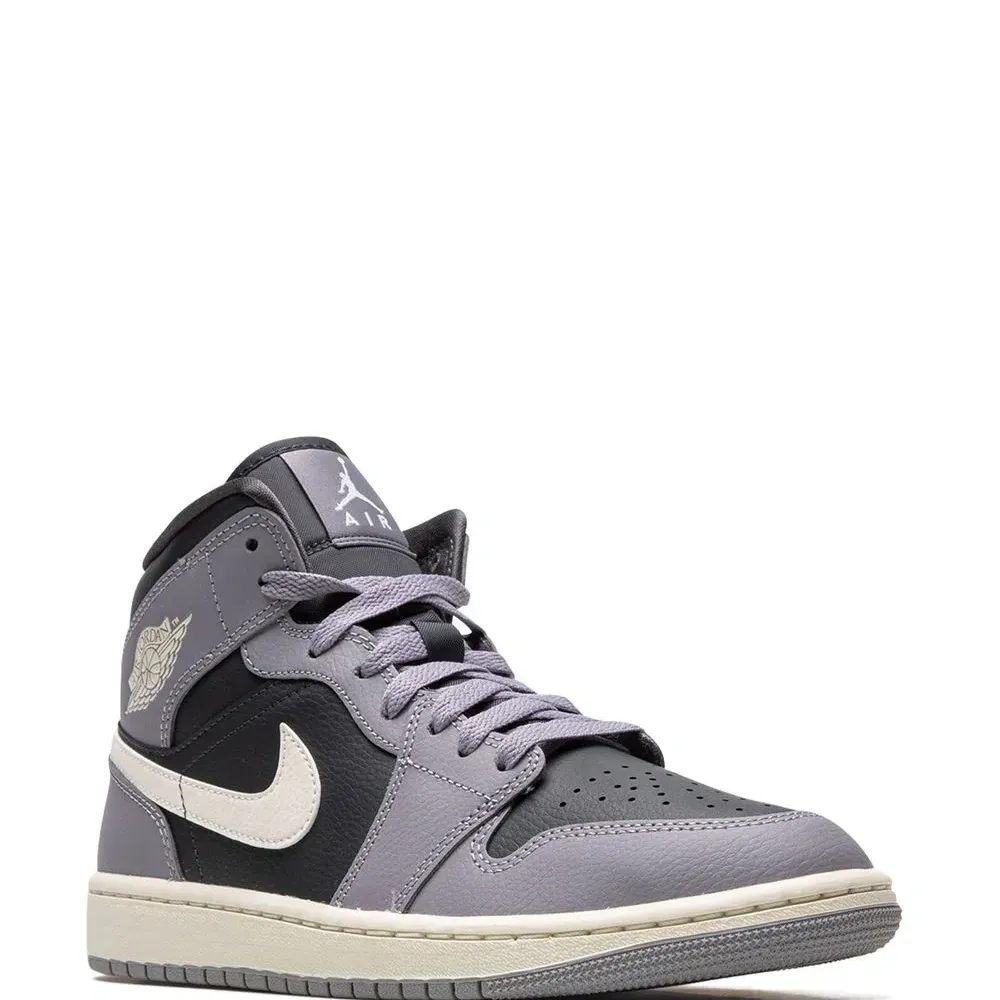 Кроссовки Air Jordan 1 Mid Cement Grey