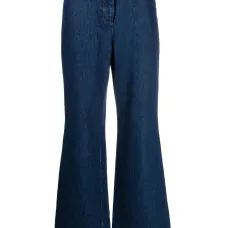 Расклешенные брюки с завышенной талией Расклешенные брюки с завышенной талией