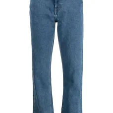 Укороченные джинсы средней посадки Укороченные джинсы средней посадки