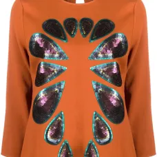 Блузка Lapis с пайетками Блузка Lapis с пайетками