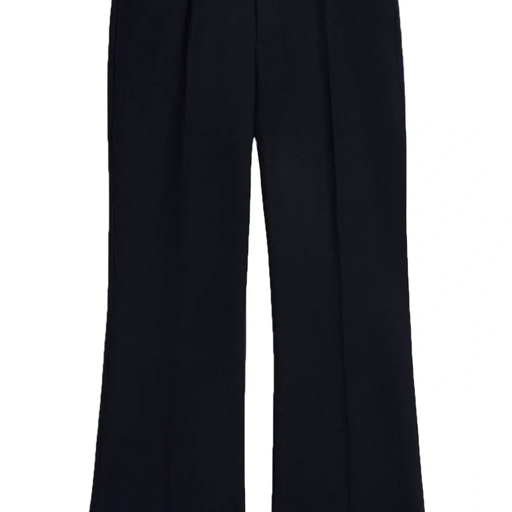 Укороченные расклешенные брюки