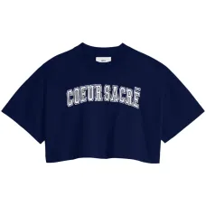 Укороченная футболка Alexandre Mattiussi с логотипом