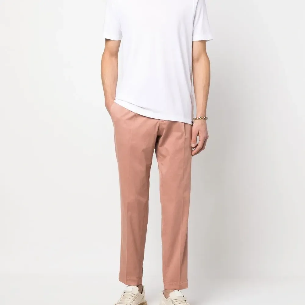 Футболка с короткими рукавами и круглым вырезом