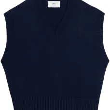 Трикотажный жилет с монограммой Ami de Coeur