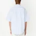 Полосатая рубашка с короткими рукавами
