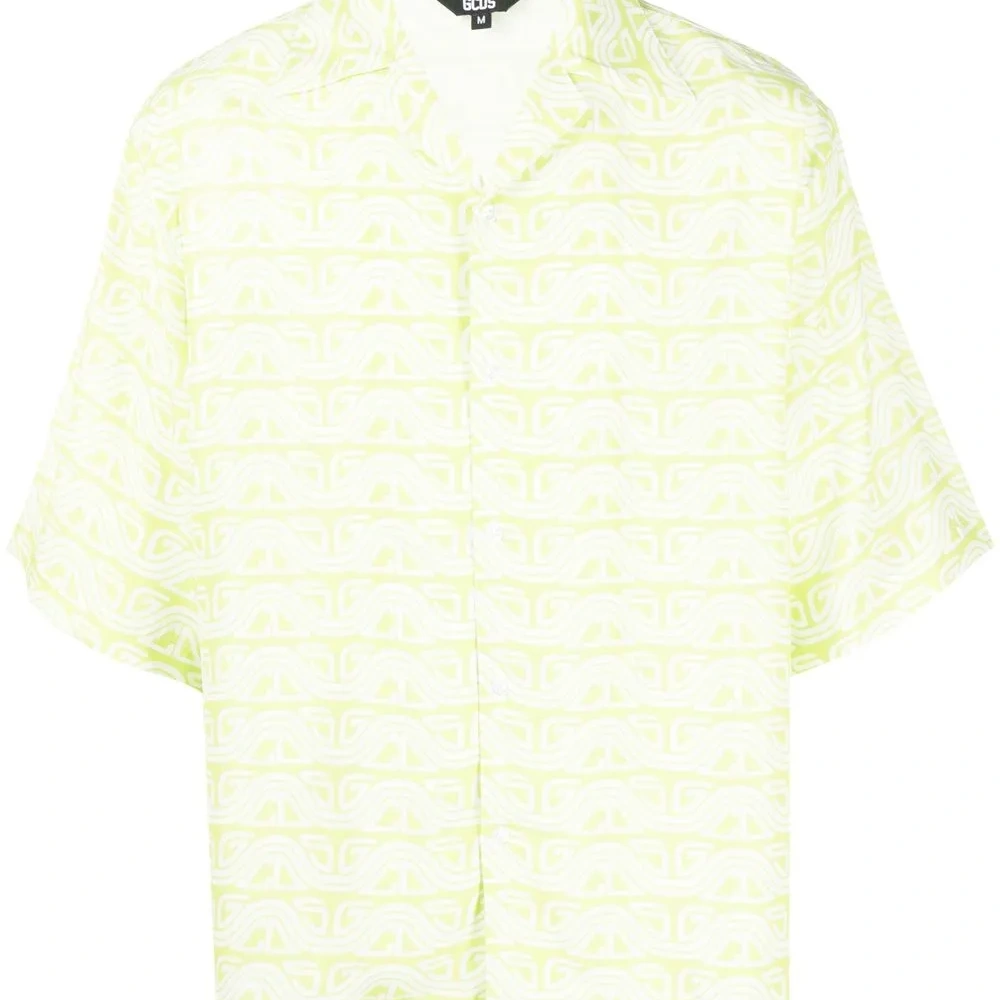 Рубашка с короткими рукавами и принтом