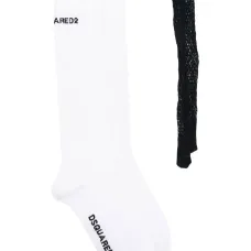 Носки в рубчик с логотипом