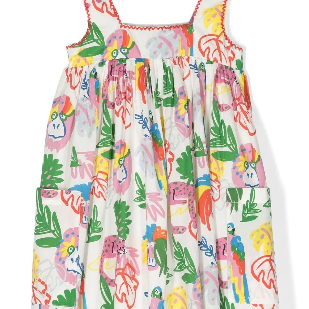 Платье с принтом