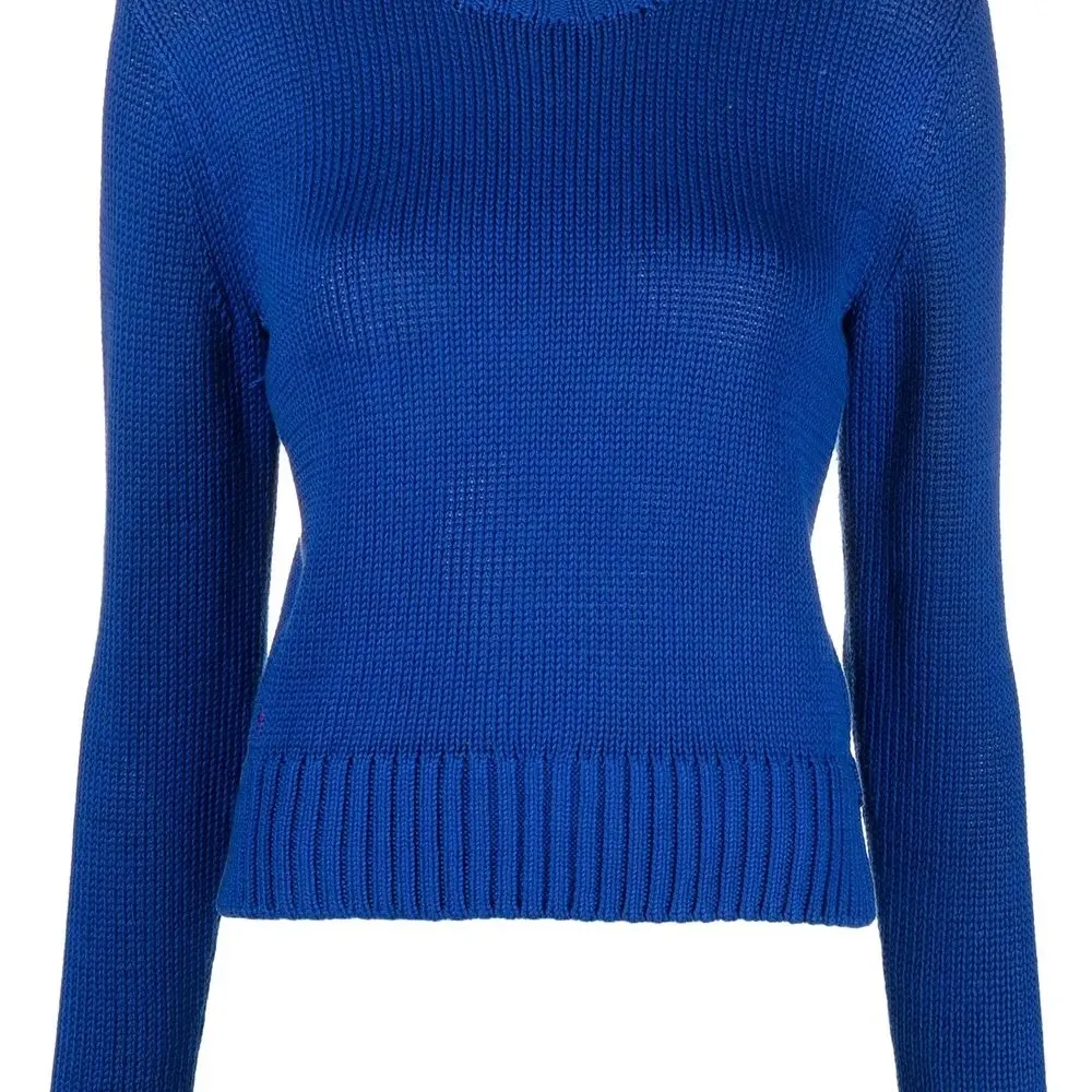 Свитер крупной вязки