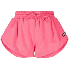 Спортивные шорты с нашивкой-логотипом