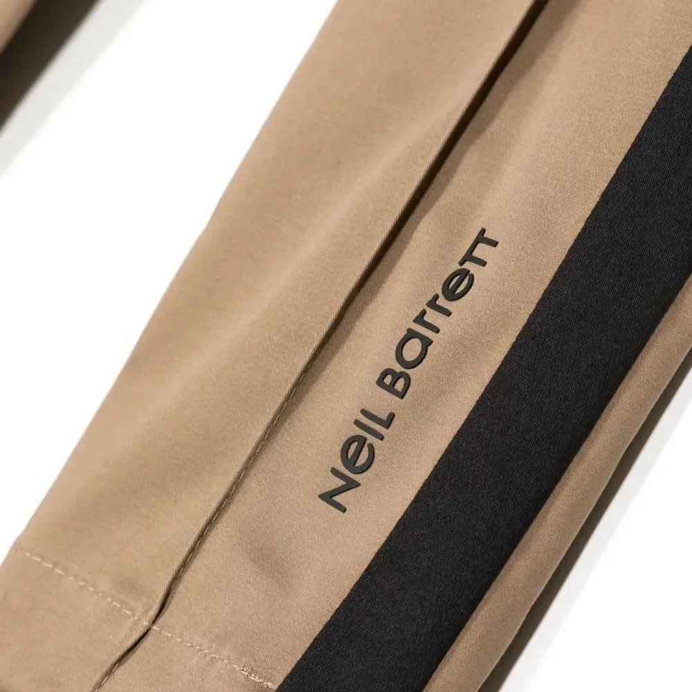 Брюки прямого кроя с лампасами