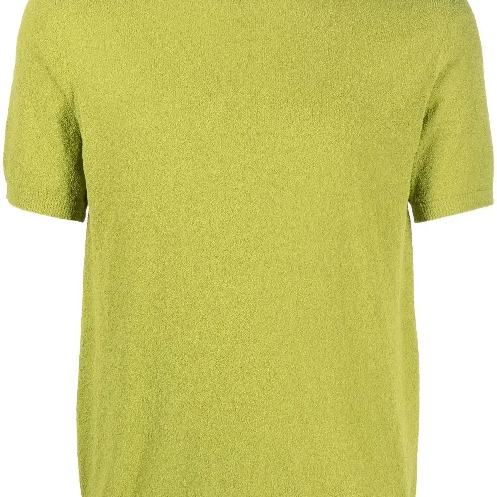 Джемпер из букле с короткими рукавами