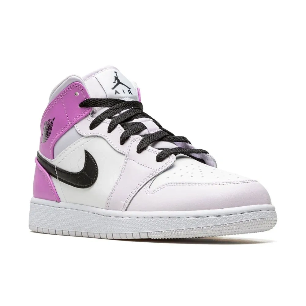 Кроссовки Air Jordan 1 Mid Barely Grape Кроссовки Air Jordan 1 Mid Barely Grape