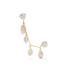 Серьги Shanti с жемчугом