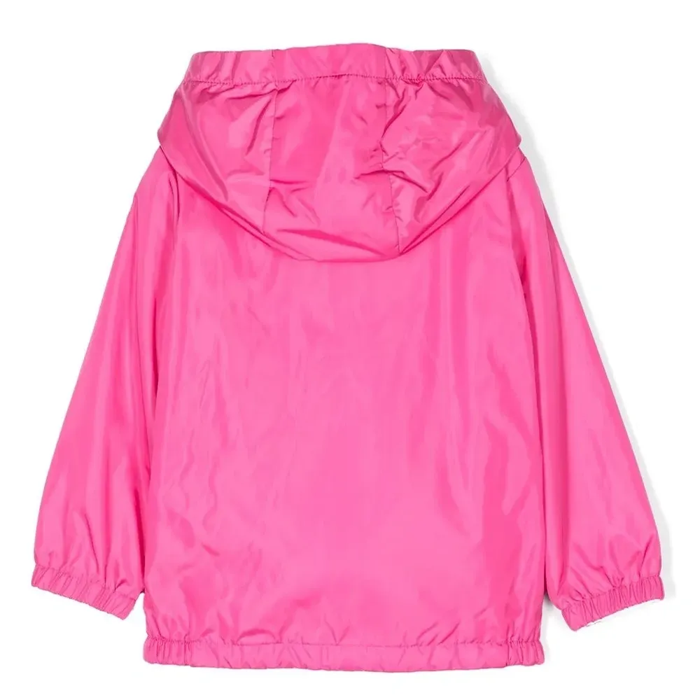 Куртка с капюшоном и логотипом