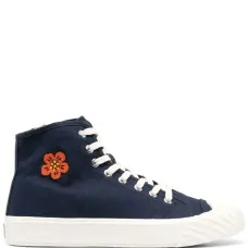 Высокие кеды с нашивками