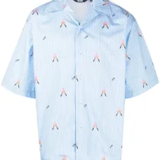 Рубашка с короткими рукавами и принтом Рубашка с короткими рукавами и принтом