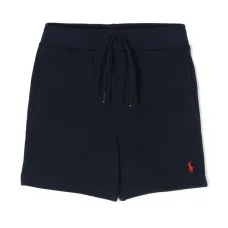 Шорты с вышитым логотипом