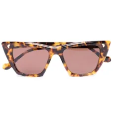 Солнцезащитные очки в оправе черепаховой расцветки
