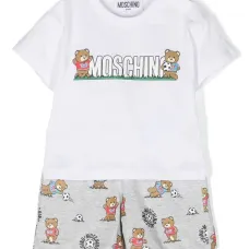 Комплект из футболки и шортов с принтом Teddy Bear Комплект из футболки и шортов с принтом Teddy Bear