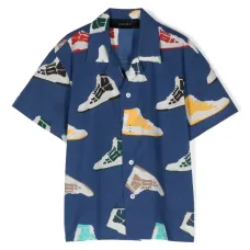 Рубашка с принтом Skel