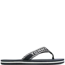 Шлепанцы с жаккардовым логотипом Шлепанцы с жаккардовым логотипом