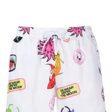 плавки-шорты с графичным принтом