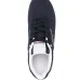 Logo-debossed low-top suede sneakers